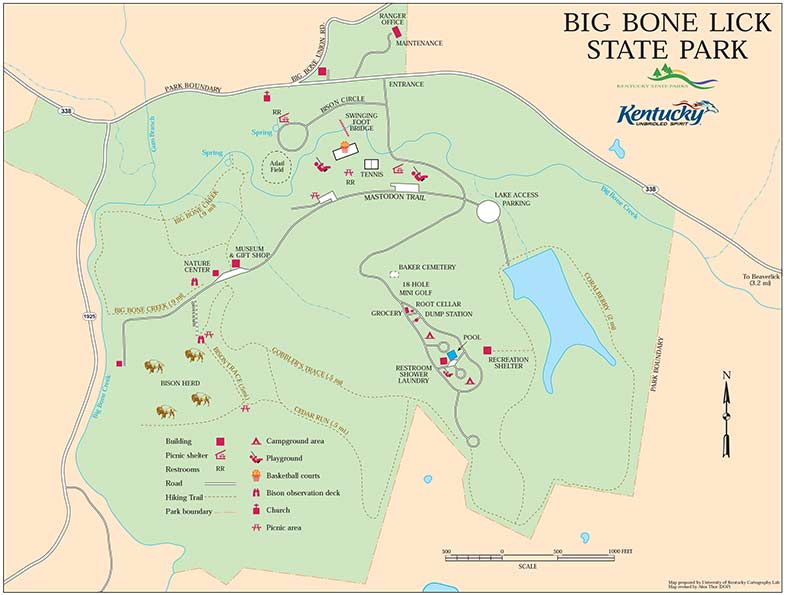 Big-Bone-Lick-State-Park-Map  Latter-day Answers