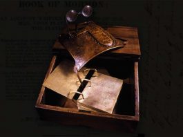 How did Joseph Smith translate the plates from which the Book of Mormon came forth?