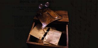 How did Joseph Smith translate the plates from which the Book of Mormon came forth?